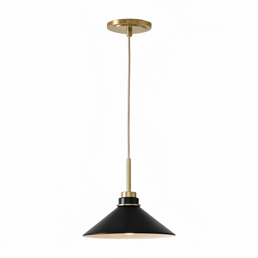 Aurenza Moderne Boerderij Hanglamp - Verstelbare Kap voor Warme Sfeer HL1647