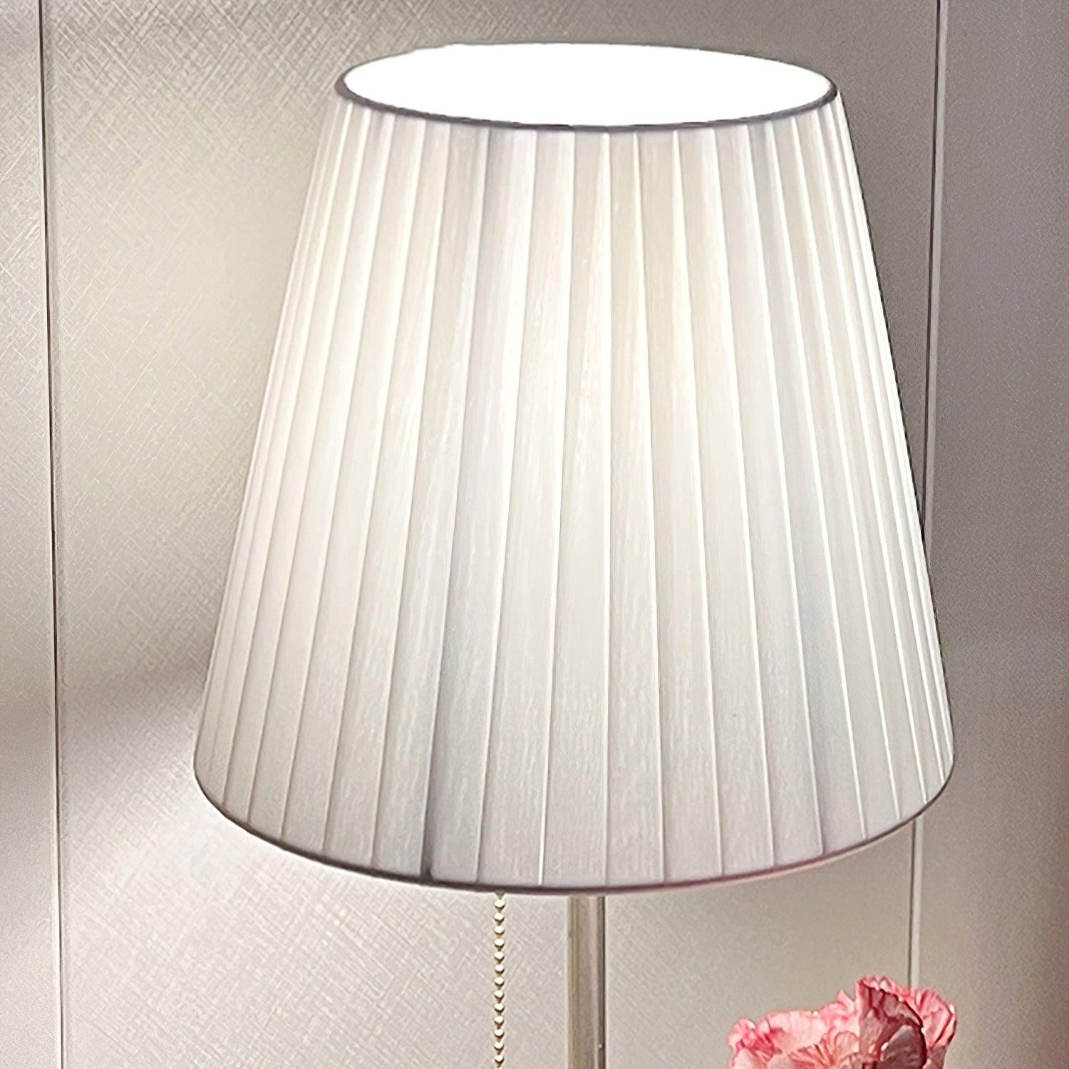 Metalen voet nachtkastje lamp HL359