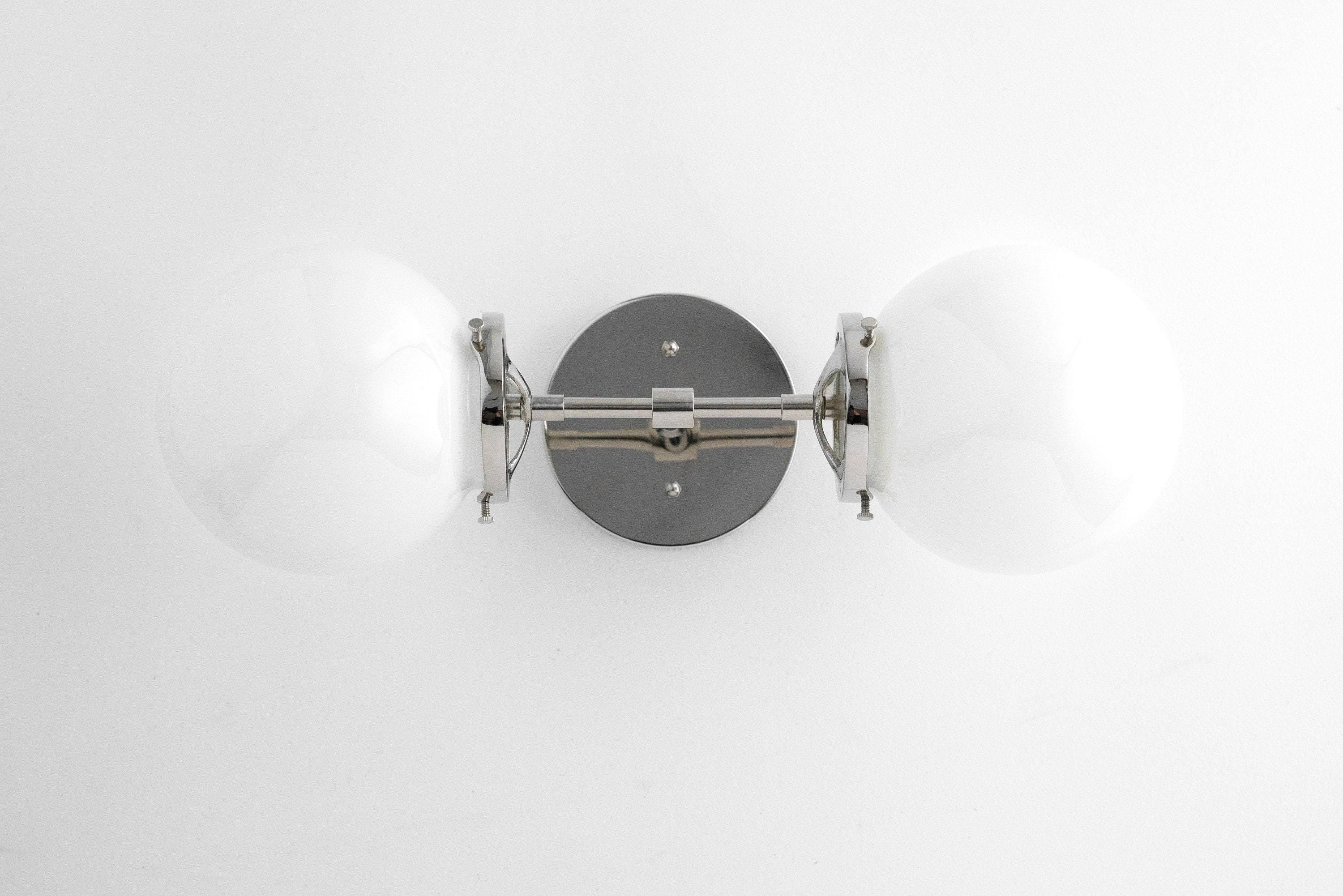 Lumio Globe Art Deco Badkamerlamp - Opaal Globe Badkamerlamp HL1682