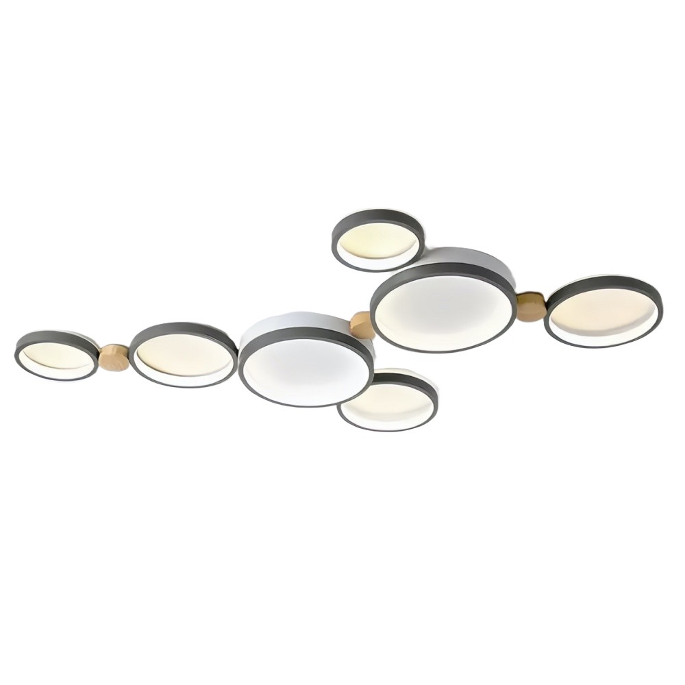 Nordic Circle LED Plafondlamp - Multi Branch Lamp voor Keuken HL1355