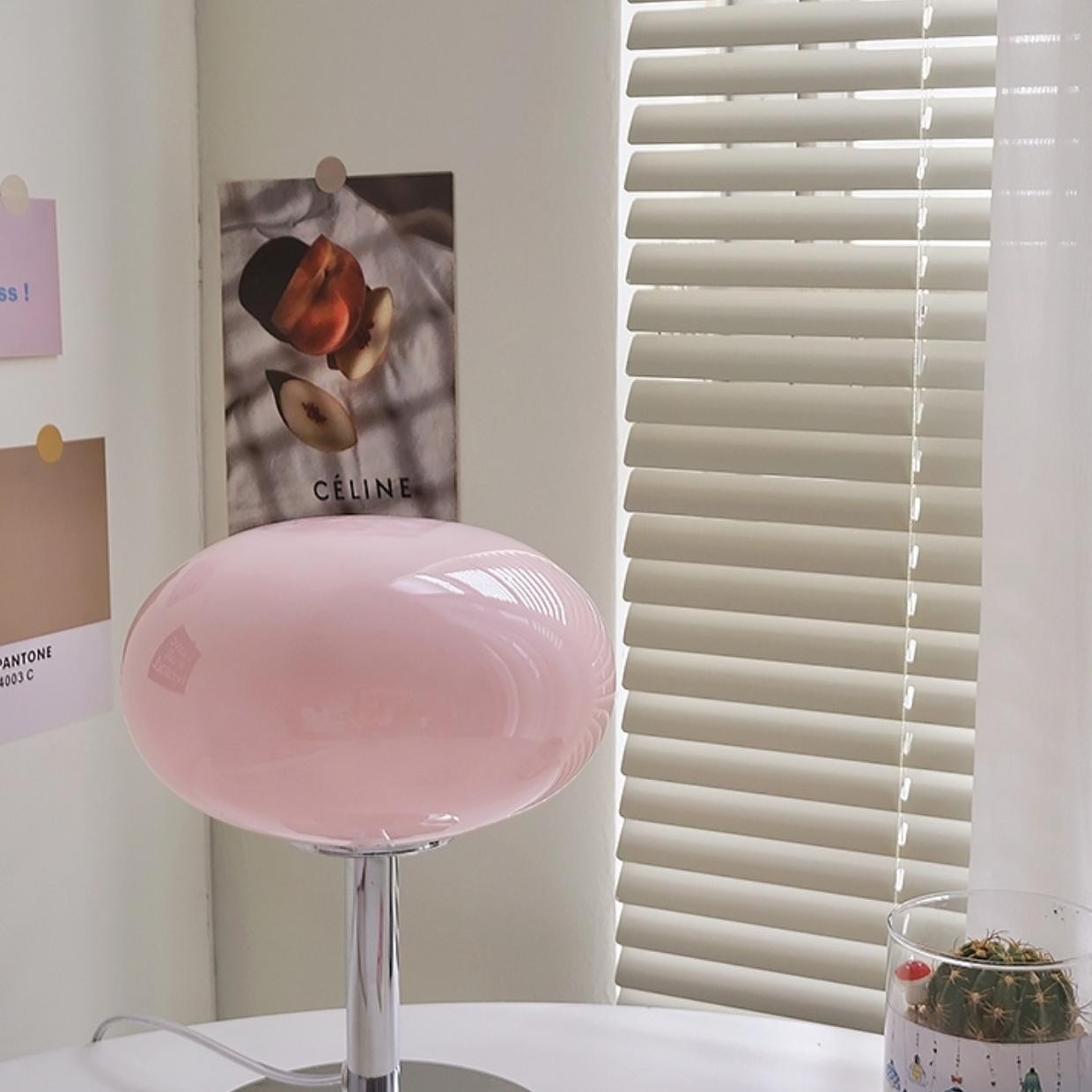Lollipop Minimalistische Bauhaus Glazen Tafellamp HL81