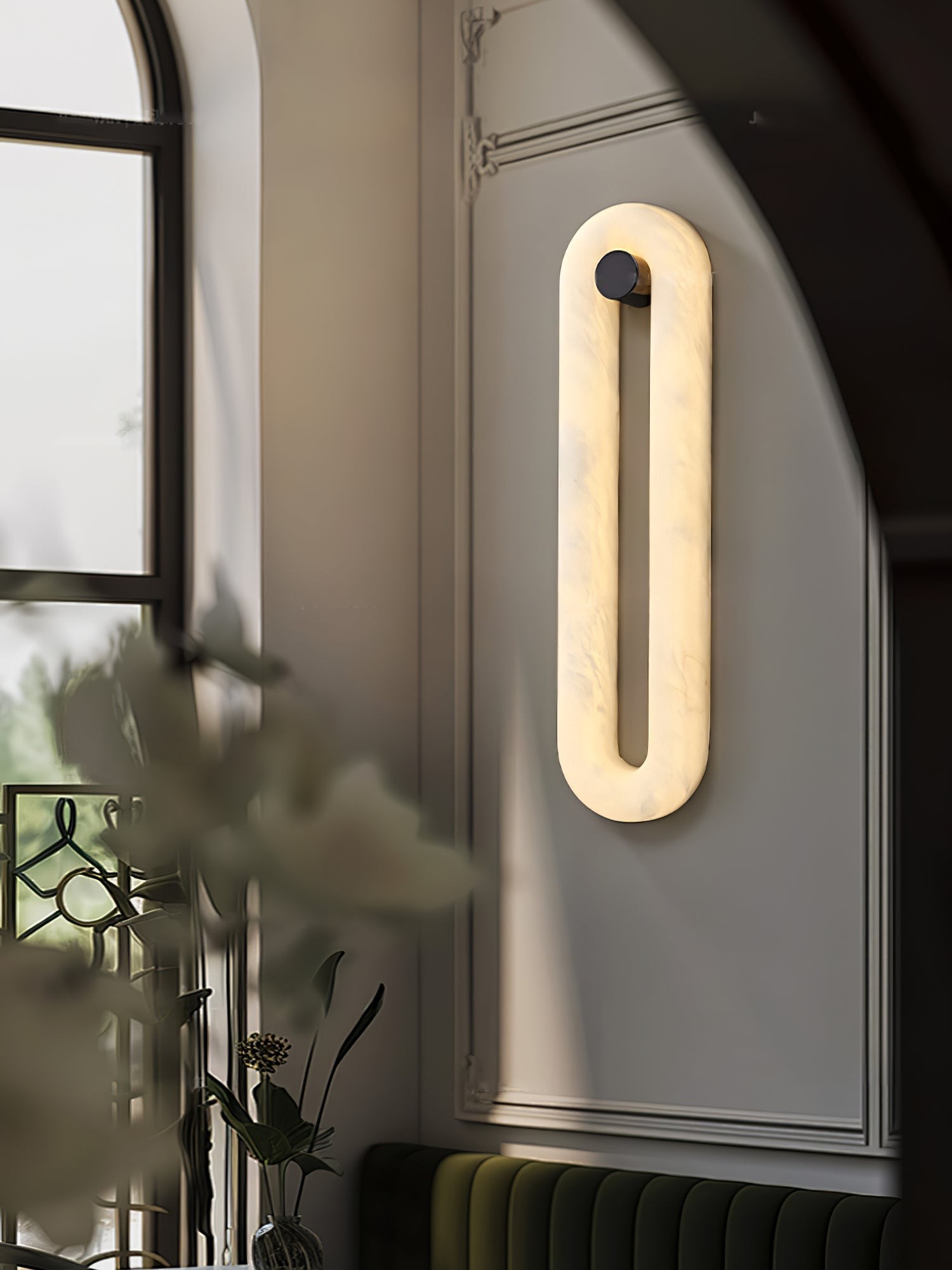 Alabaster Loop wandlamp HL2947