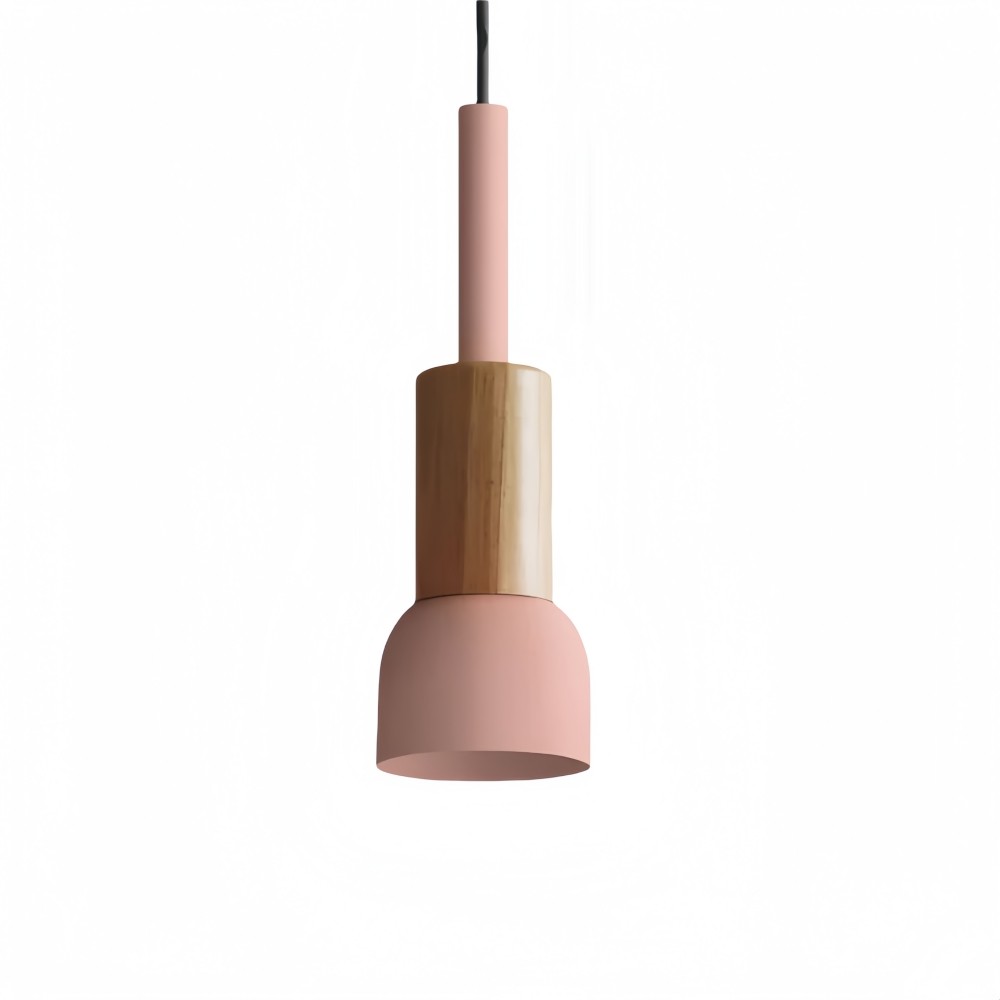 Macaron Iron Hanglamp - Geometrische Houten Lamp voor de Entree HL1065
