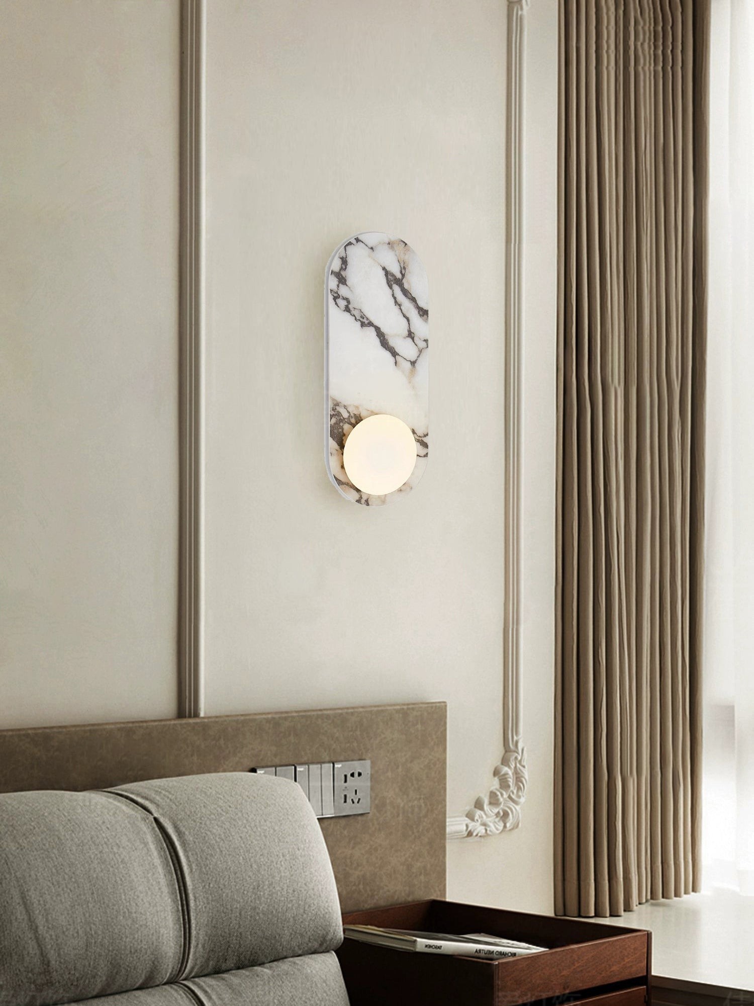 Modulo marmeren wandlamp HL3179