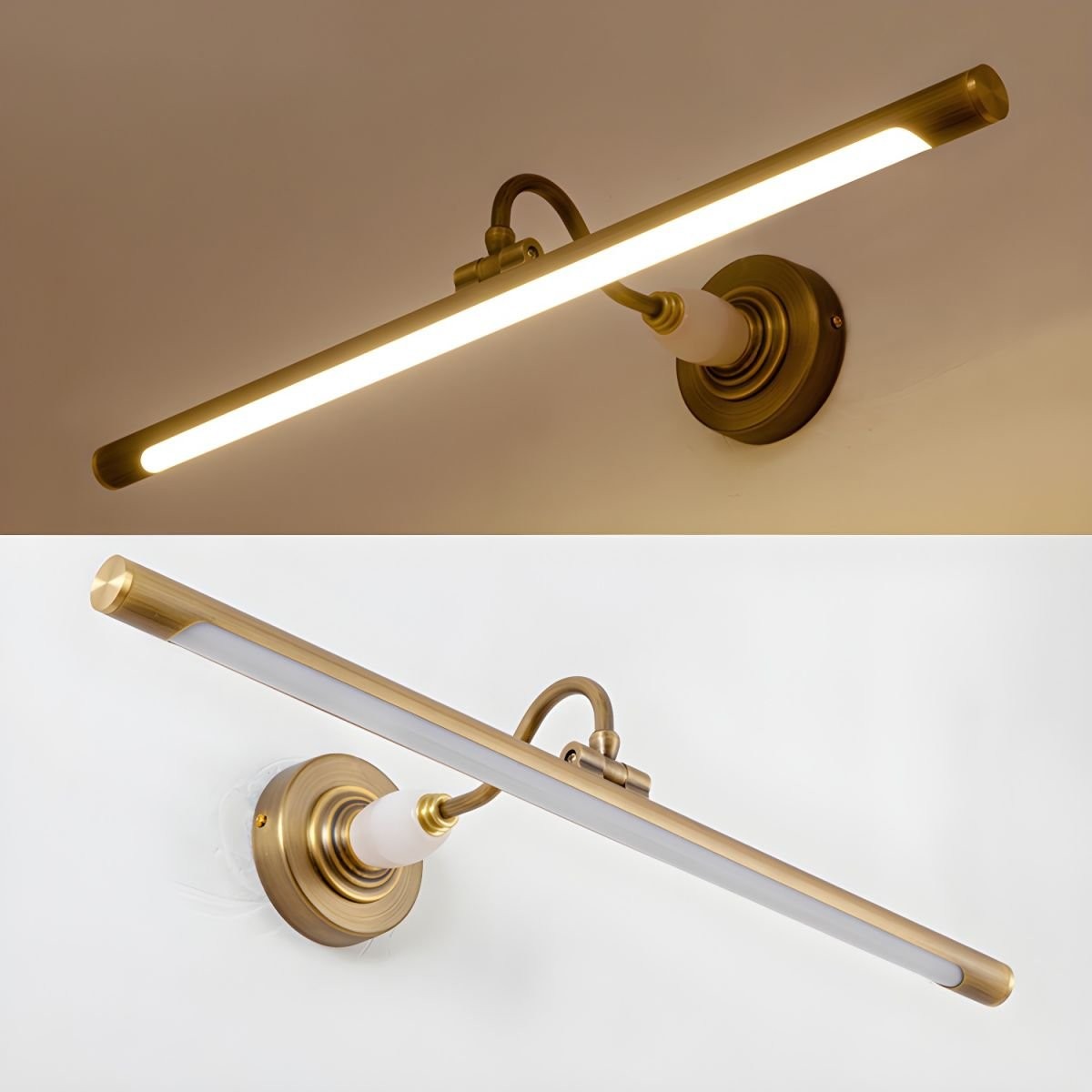 Metalen vaste verstelbare lineaire wandlamp HL358