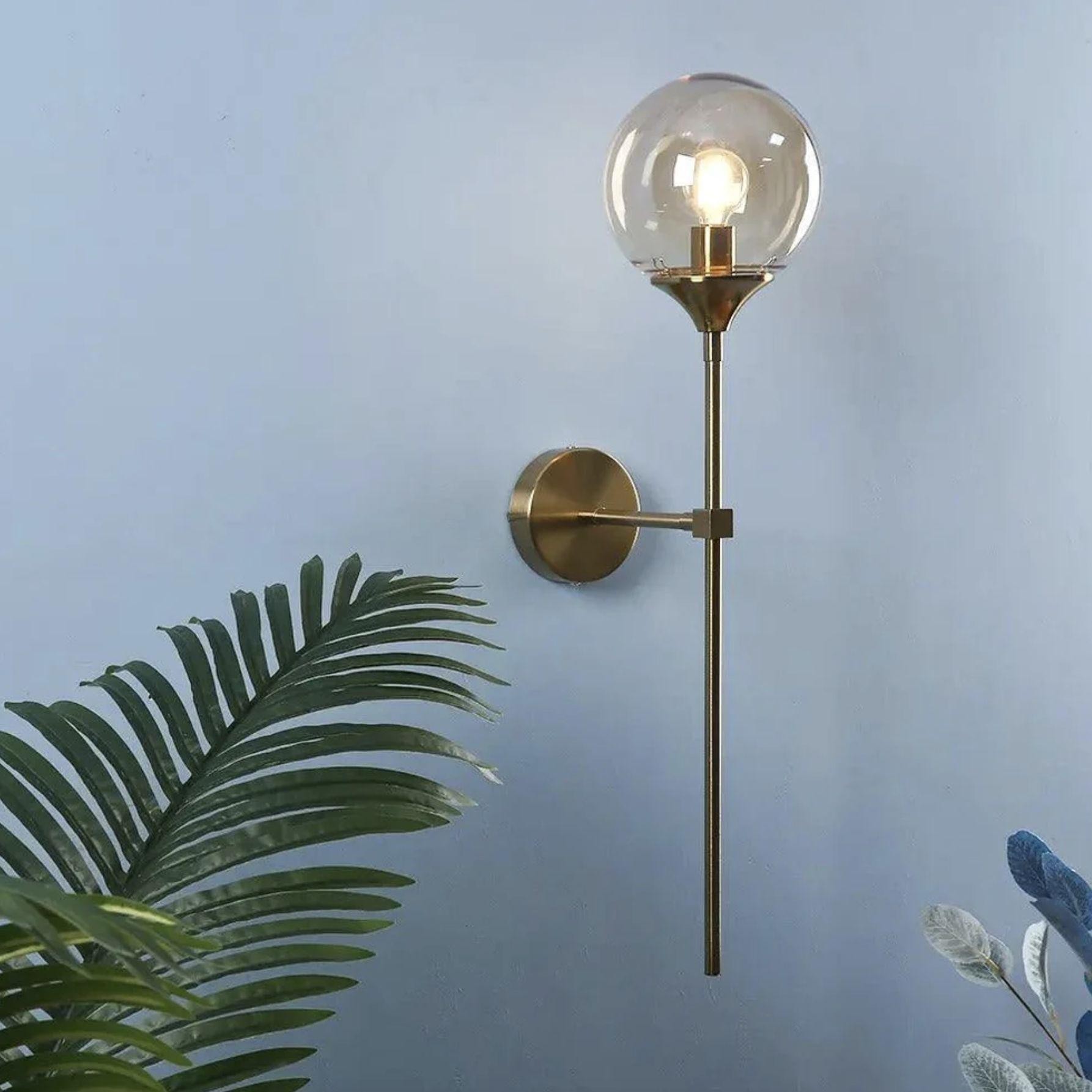 Nordic Glazen Bollen Magische Bonen Wandlamp Voor Binnen HL65