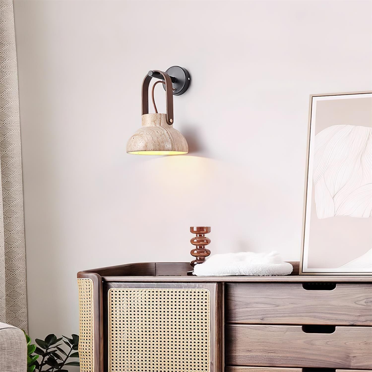 Gepersonaliseerde creatieve gebogen draagbare wandlamp HL512
