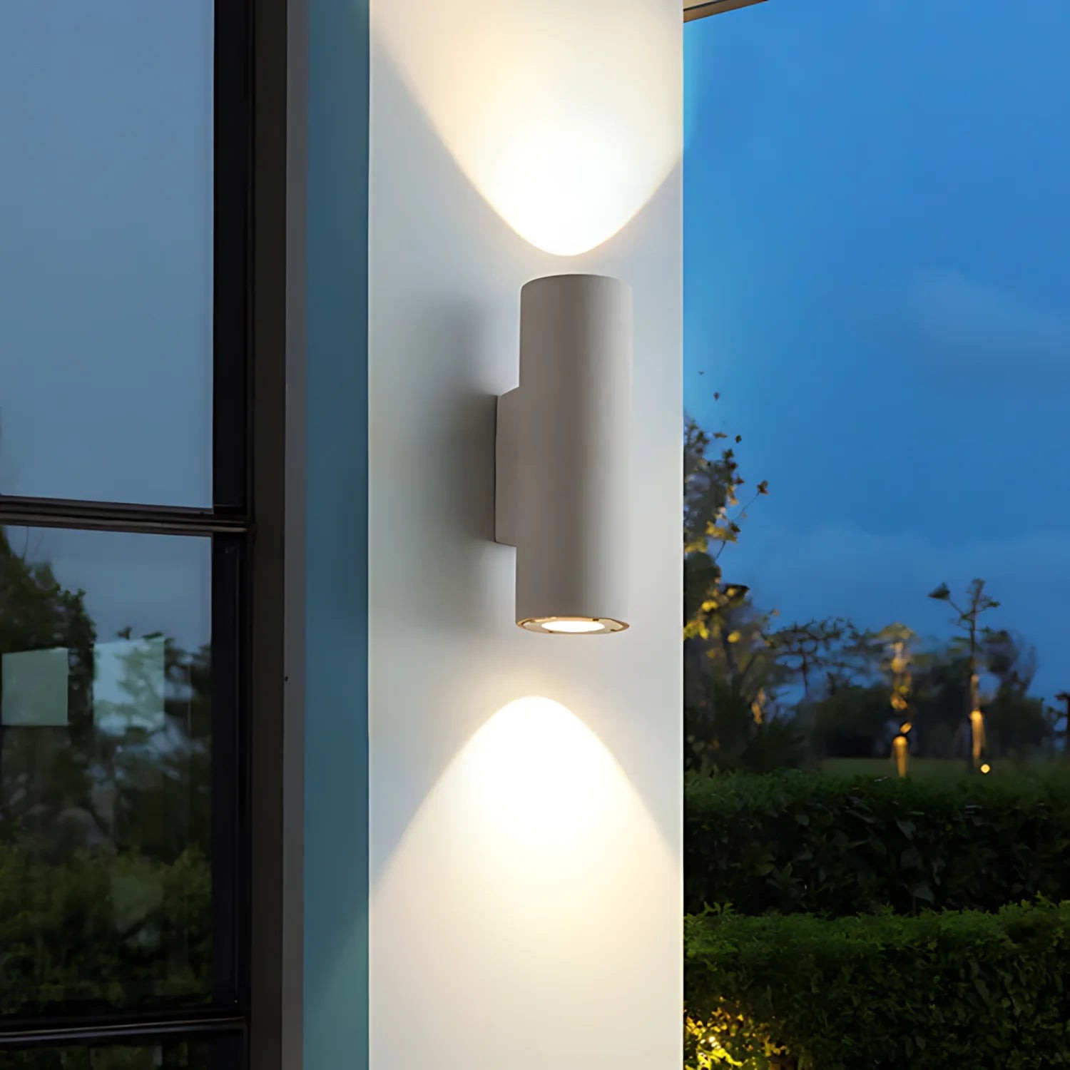 Midnight Glow Minimalistische Cement Binnen/Buiten Wandlamp HL3330