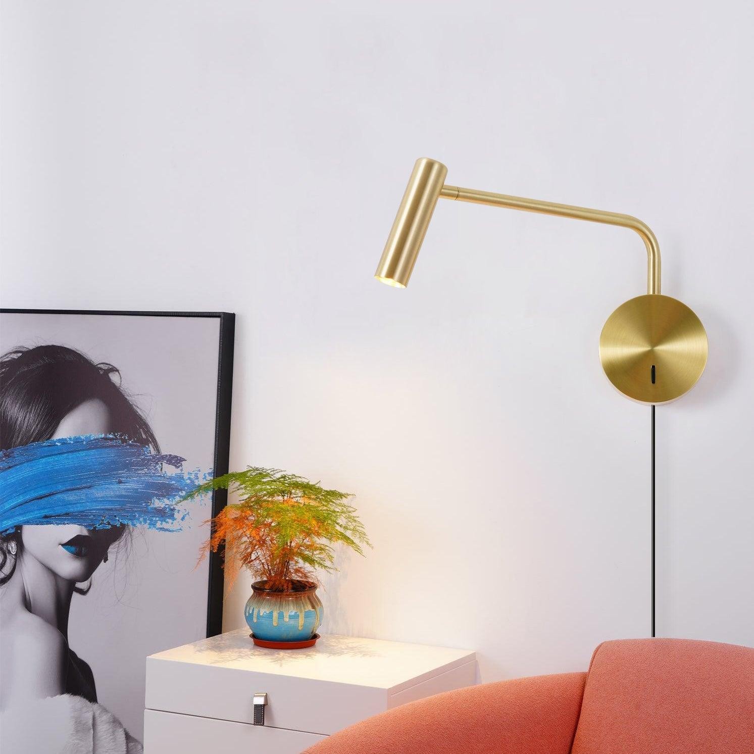 Mode Moderne Lees Plug In Wandlamp HL773
