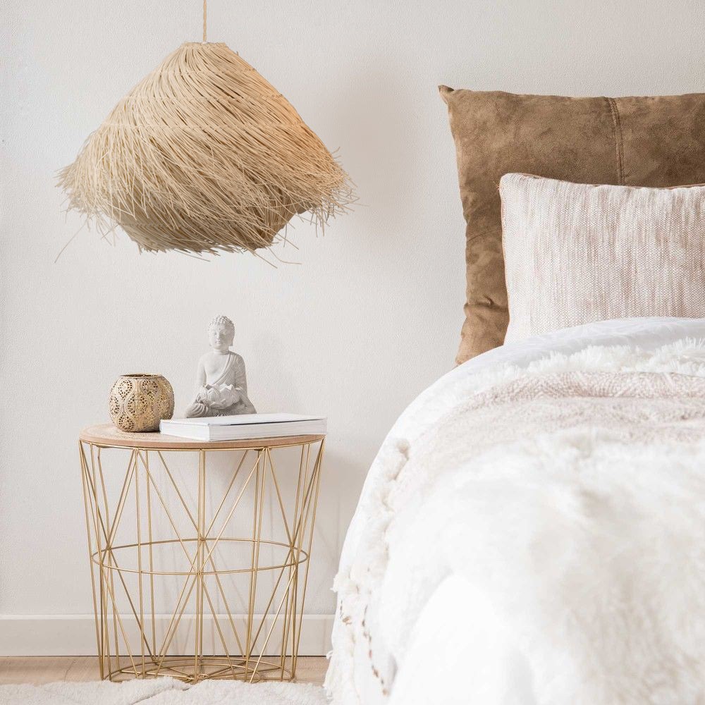 Rustieke Boho Nest Rotan Hanglamp HL162