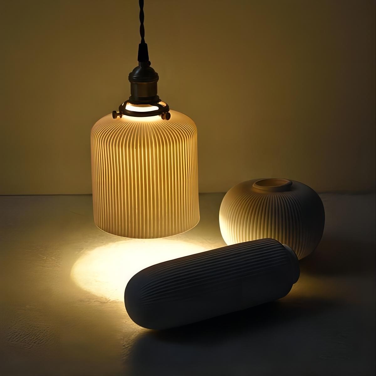 Sjöborre Art Design Keramische Hanglamp