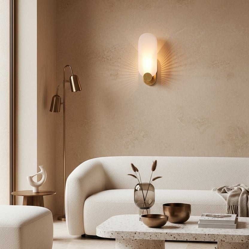 Albi decoratieve wandlamp met diffuus sfeerlicht - kunstzinnig gesneden, esthetisch ontwerp voor eetkamer en gang HL1894