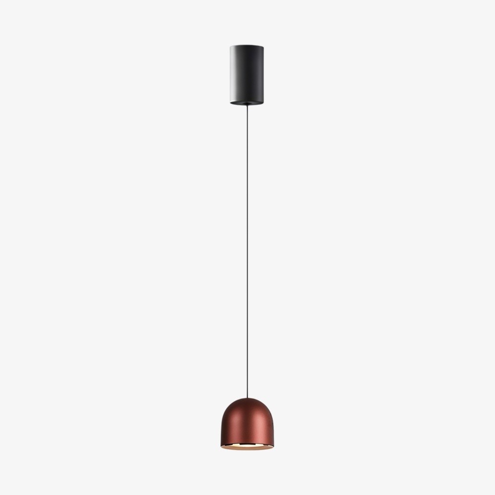 Veridia Minimalistische, uitschuifbare, slanke hanglamp - Aluminium/acryl hanglamp voor naast het bed en op het bureau HL3557