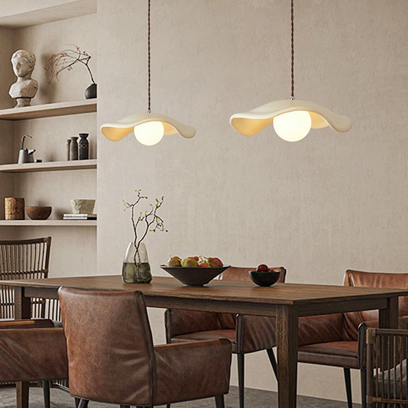 Yumi Sculptural Resin Elegance Minimalistische Hanglamp HL3498