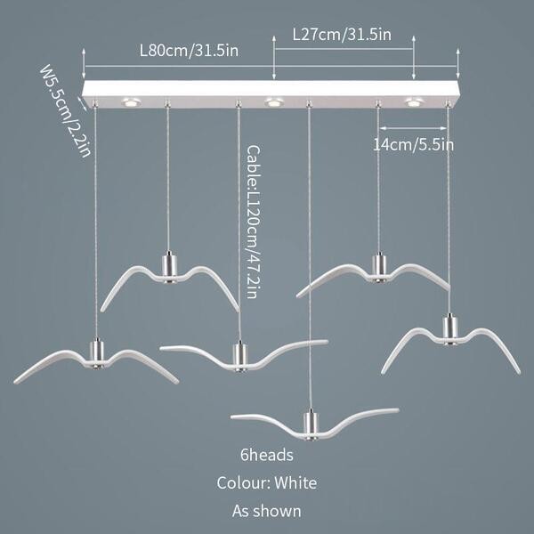 Night Birds Led Hanglamp Dimbaar