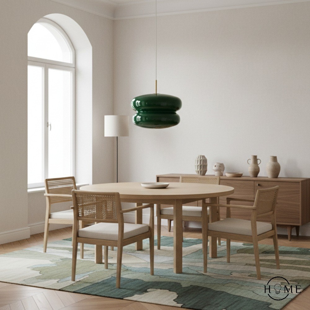 Orra Opaalglazen Hanglamp - Elegante Hanglamp met Dubbele Laag voor de Woonkamer HL1781