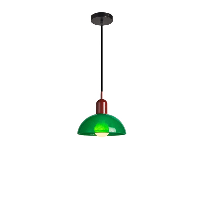 Aurora Nordic kleurrijke komvormige hanglamp HL3369