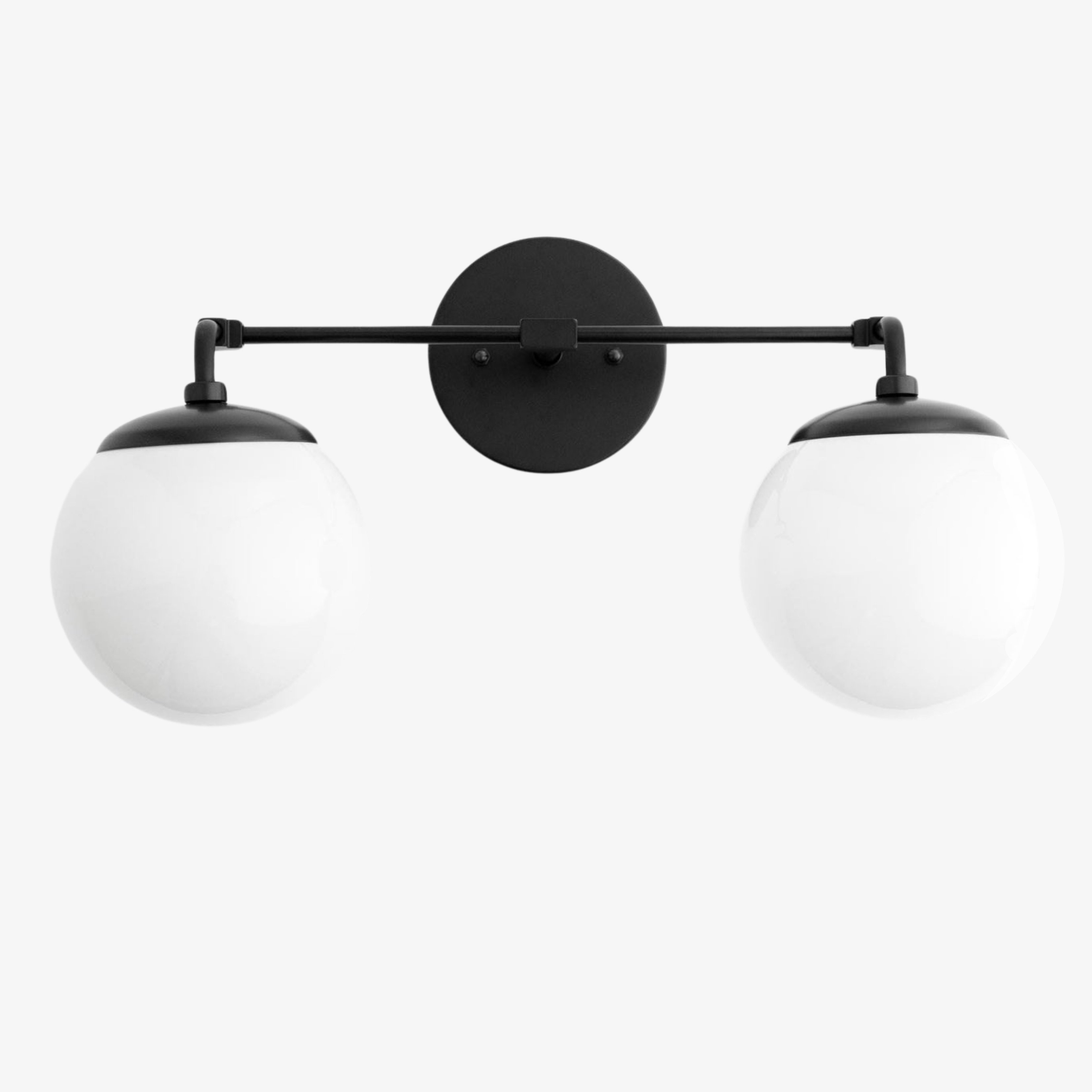 Glorica Glazen Wandlamp - Moderne Vintage Badkamerlamp HL1738