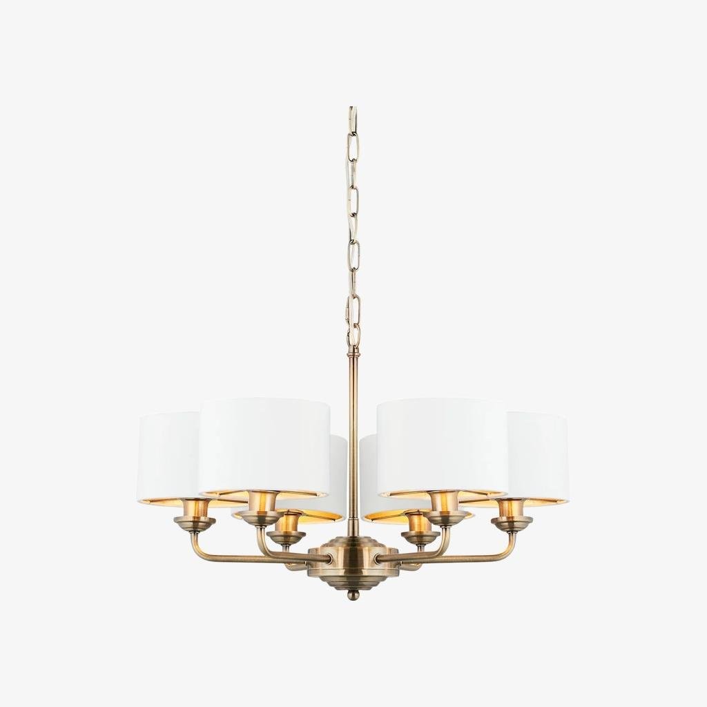 Antieke Tela kroonluchter met meerdere armen - Elegante designkroonluchter voor thuisinterieurs HL2247