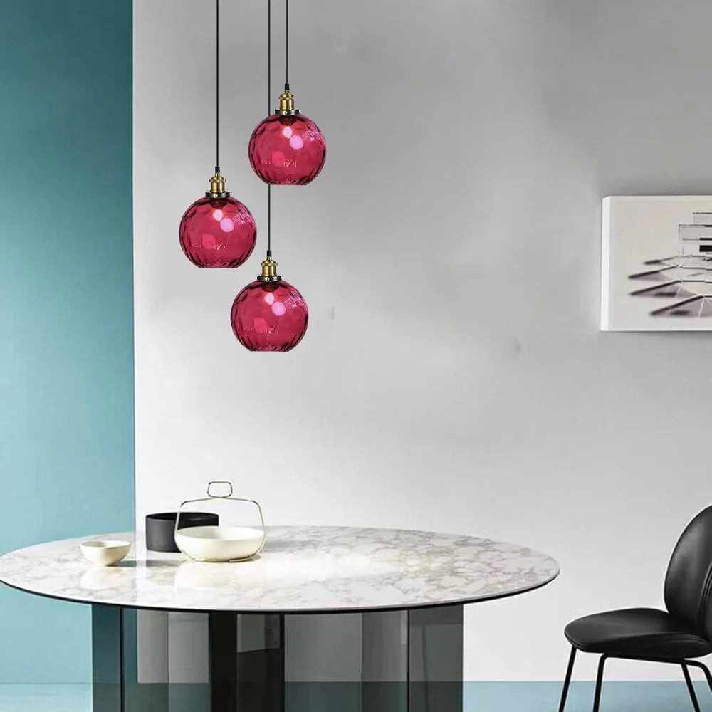 Moderne LED Nordic plafondlamp met glazen bol HL1288