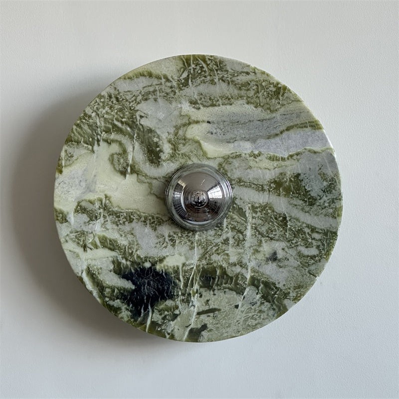 Groene Calacatta marmeren wandlamp HL3185
