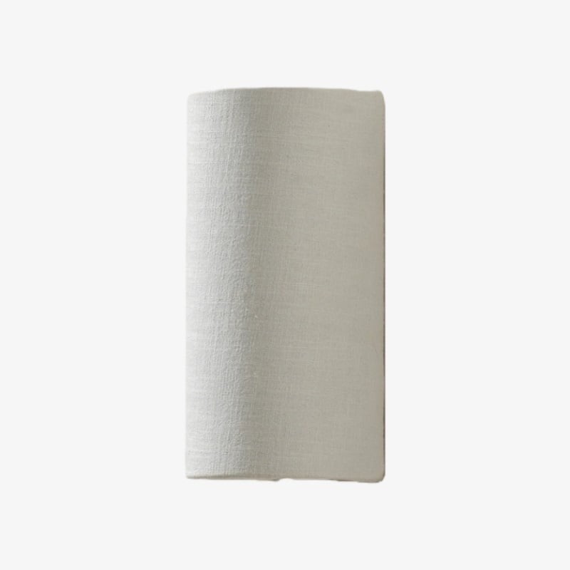 Linbron linnen wandlamp met natuurlijke stoffen kap, moderne wandlamp voor de slaapkamer HL2283