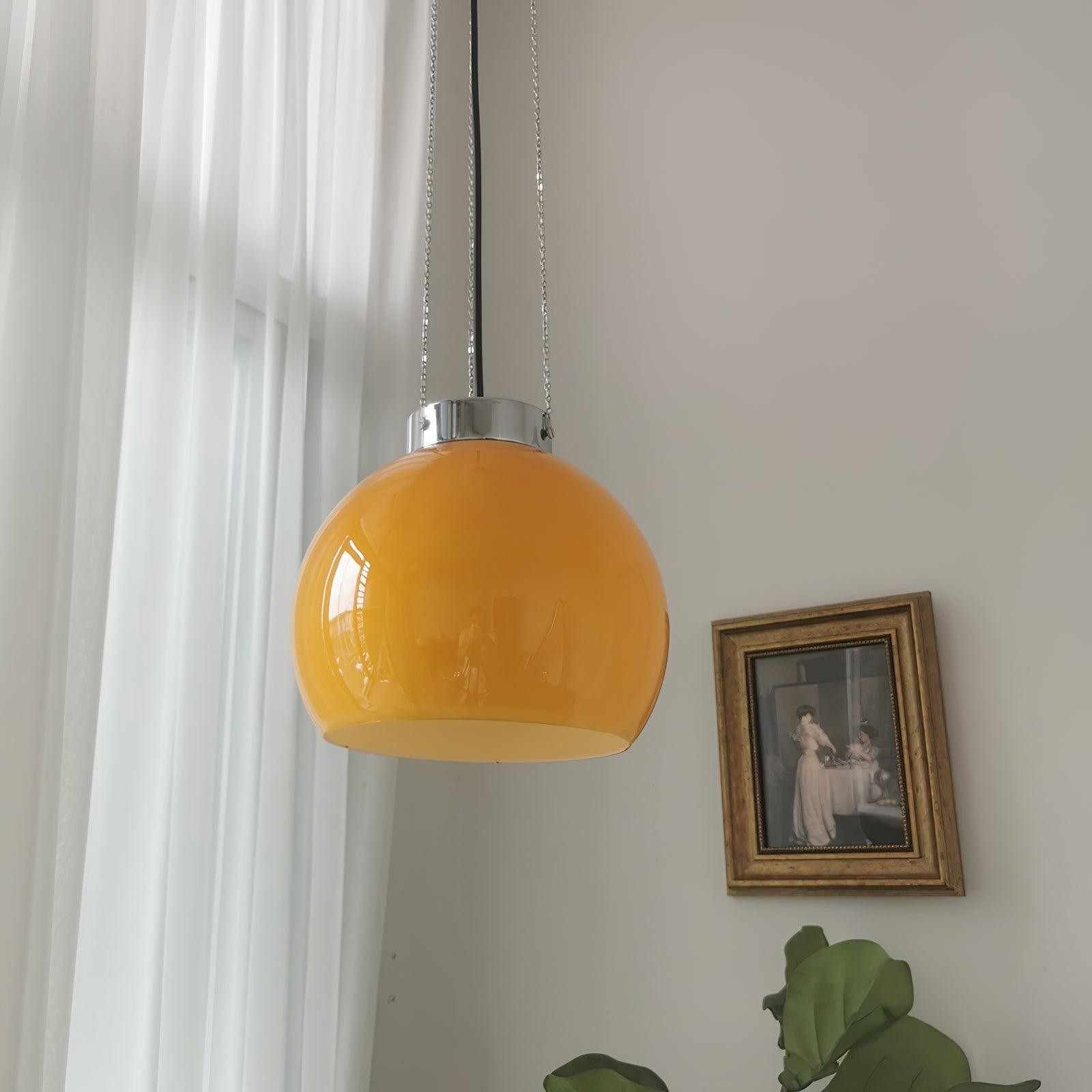Vintage Bauhaus creatieve halfronde hanglamp HL604