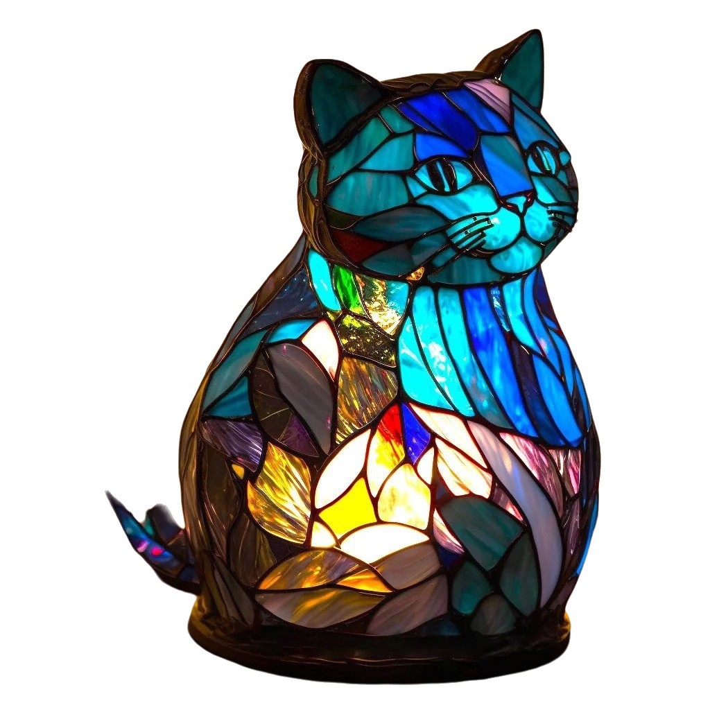Magisch dierenbeeld Hars Tafellamp HL590