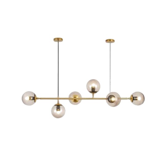 Orb moderne glazen bol hanglamp voor woonkamer