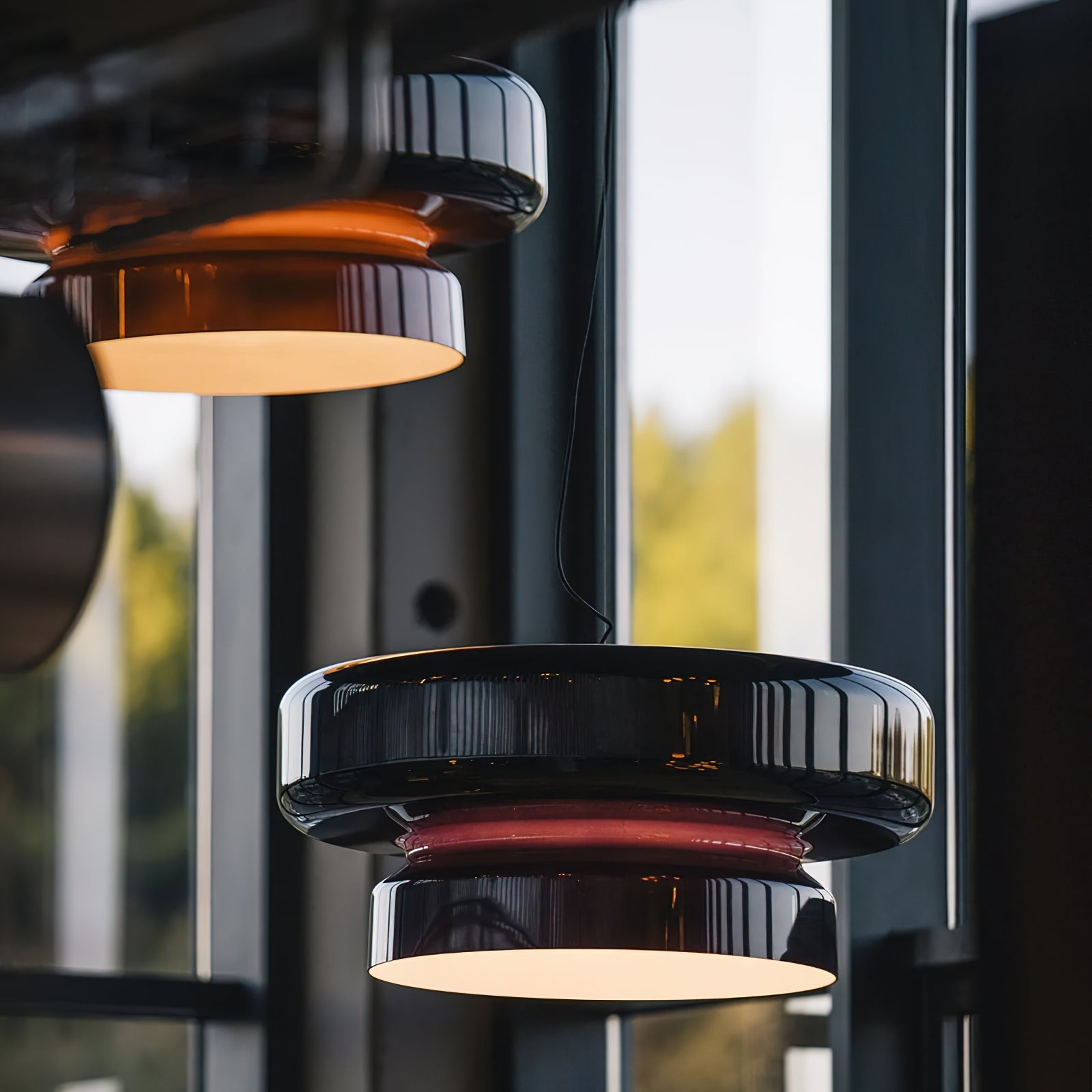 Boheemse Stijl Minimalistische Glazen Hanglamp HL382