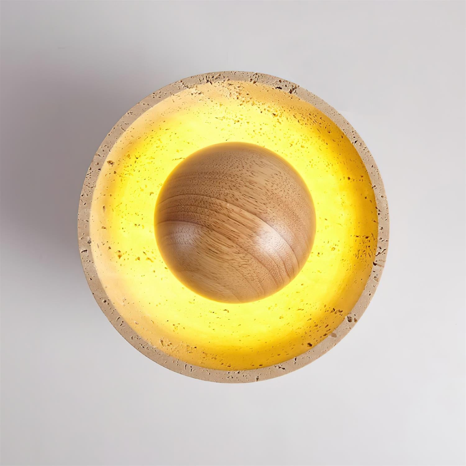 Japanse houten omgekeerde plafondlamp HL884