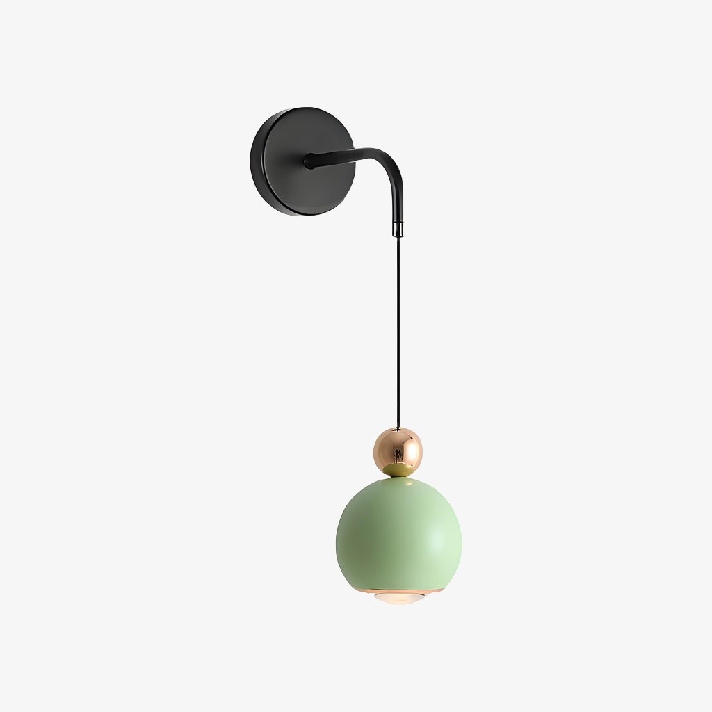 Glintap Nordic Globe wandlamp - minimalistische accentlamp voor slaapkamerinterieur HL3537