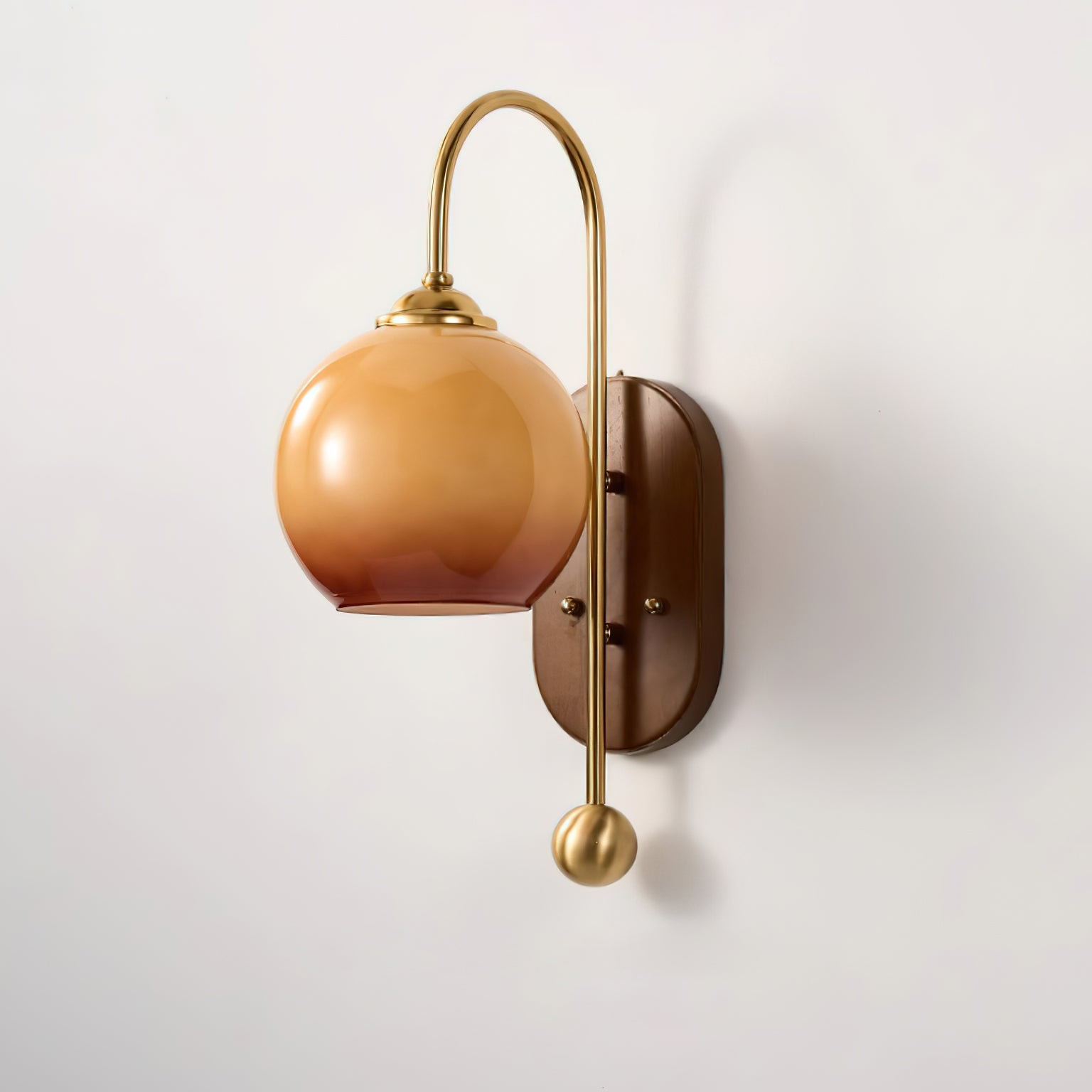 Amerikaanse Retro Bolvormige Wandlamp HL559