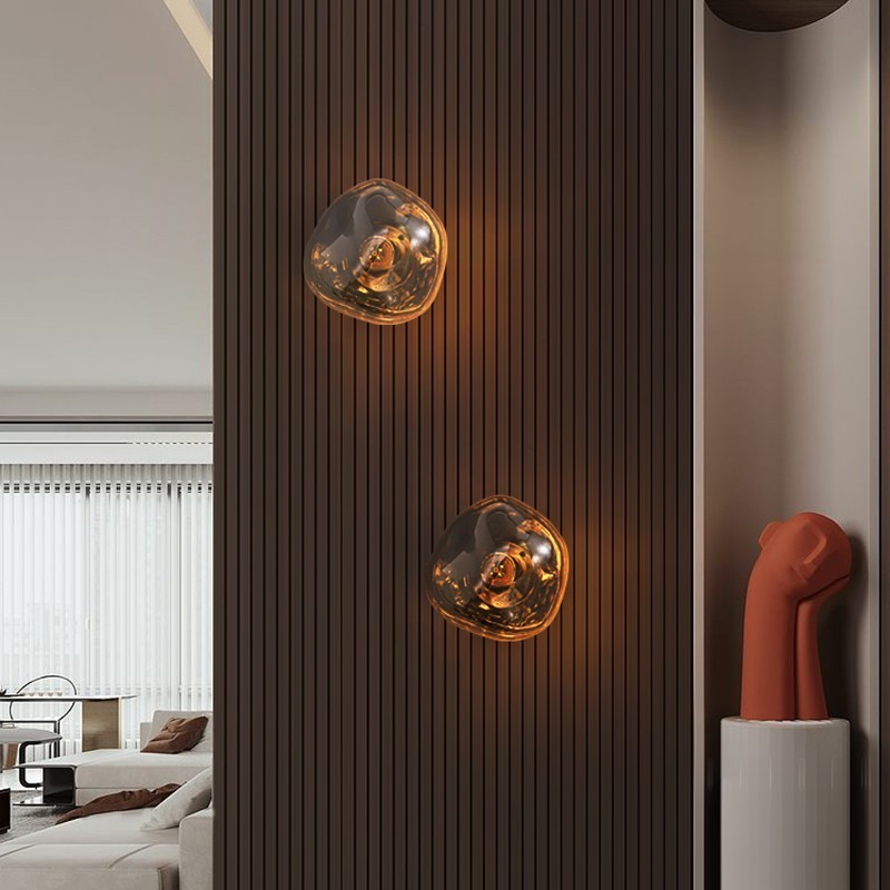 Decoratieve Dynamic Wandlamp met Onregelmatige Vorm