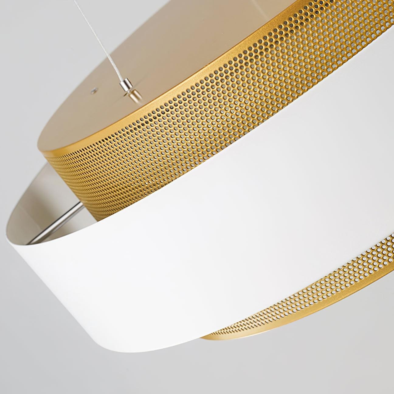 Moderne metalen cirkelvormige hanglamp HL670