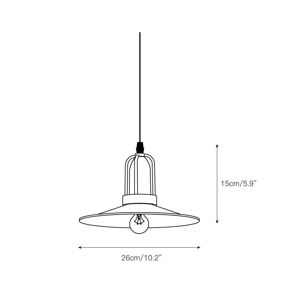 Allentown hanglamp HL3021