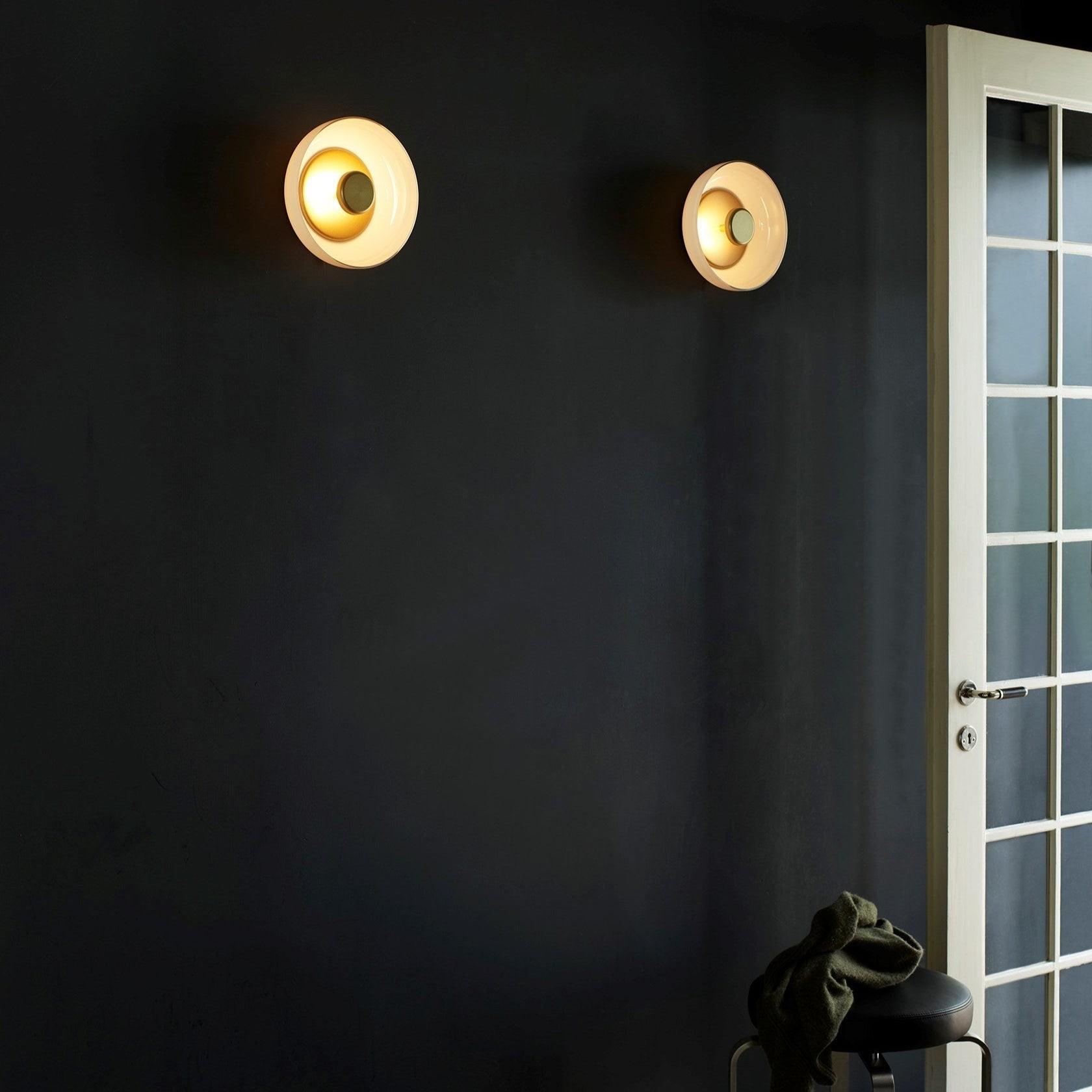 De Shimmering Glow Premium Minimalistische Messing Wandlamp HL3401