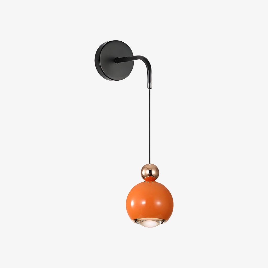 Glintap Nordic Globe wandlamp - minimalistische accentlamp voor slaapkamerinterieur HL3537