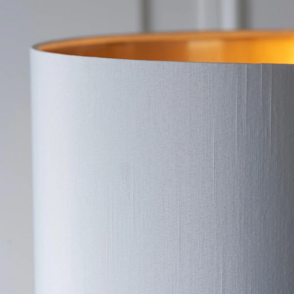 Tela Drum Shade vloerlamp - Moderne stoffen staande lamp voor thuis of op kantoor HL2241