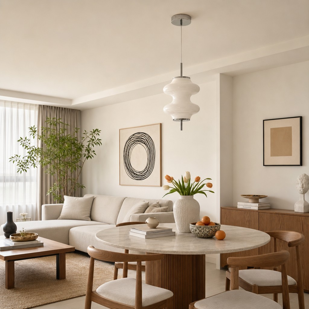 Mallew Honeycomb gelaagde hanglamp - Moderne glazen hanglamp voor eetkamer en slaapkamer HL3570