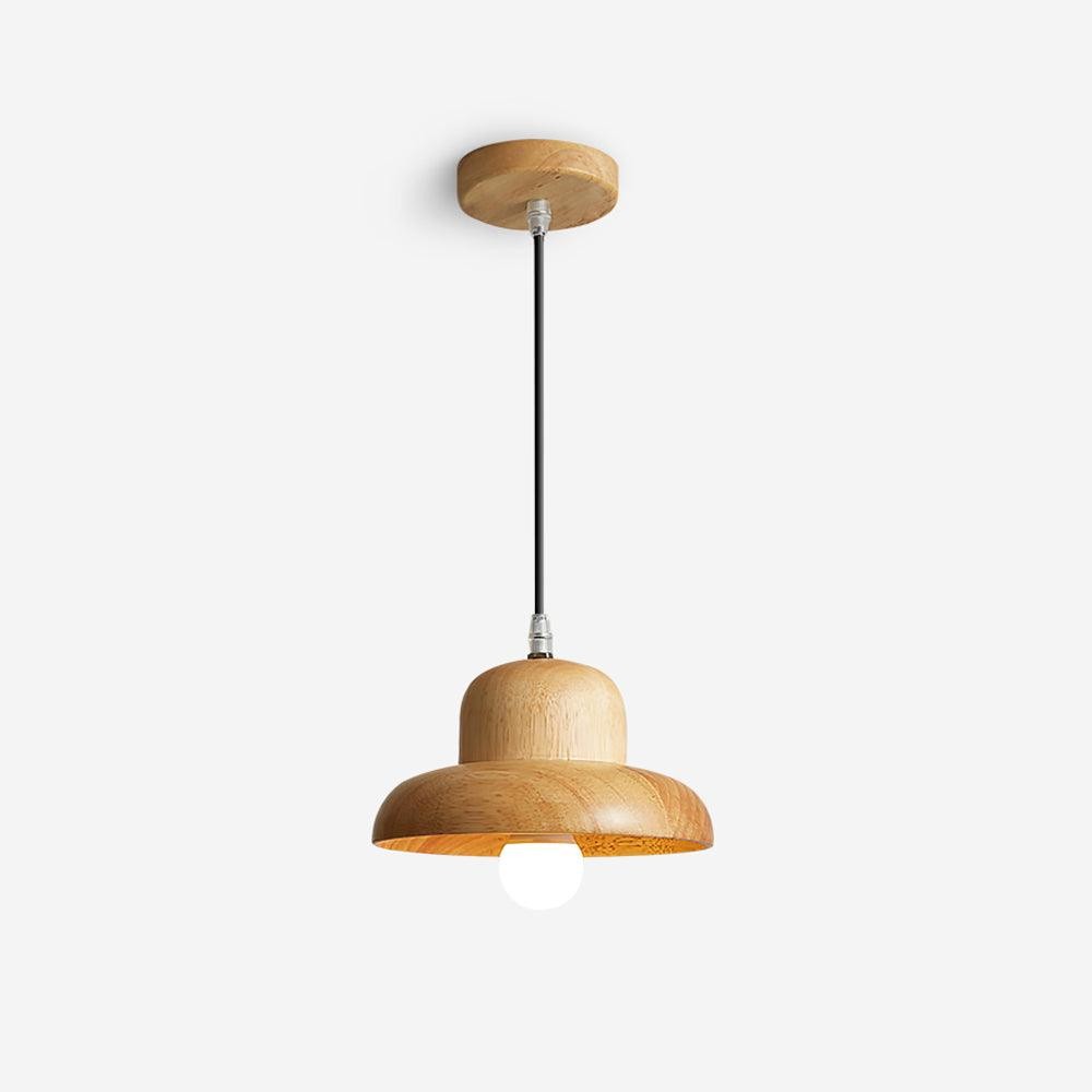 Houten Hoed Hanglamp HL919
