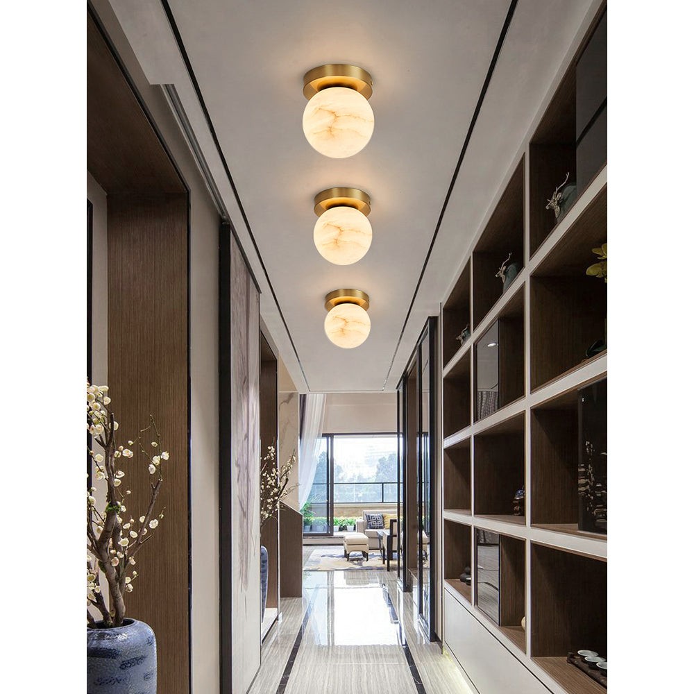 Melange alabaster plafondlamp HL3049