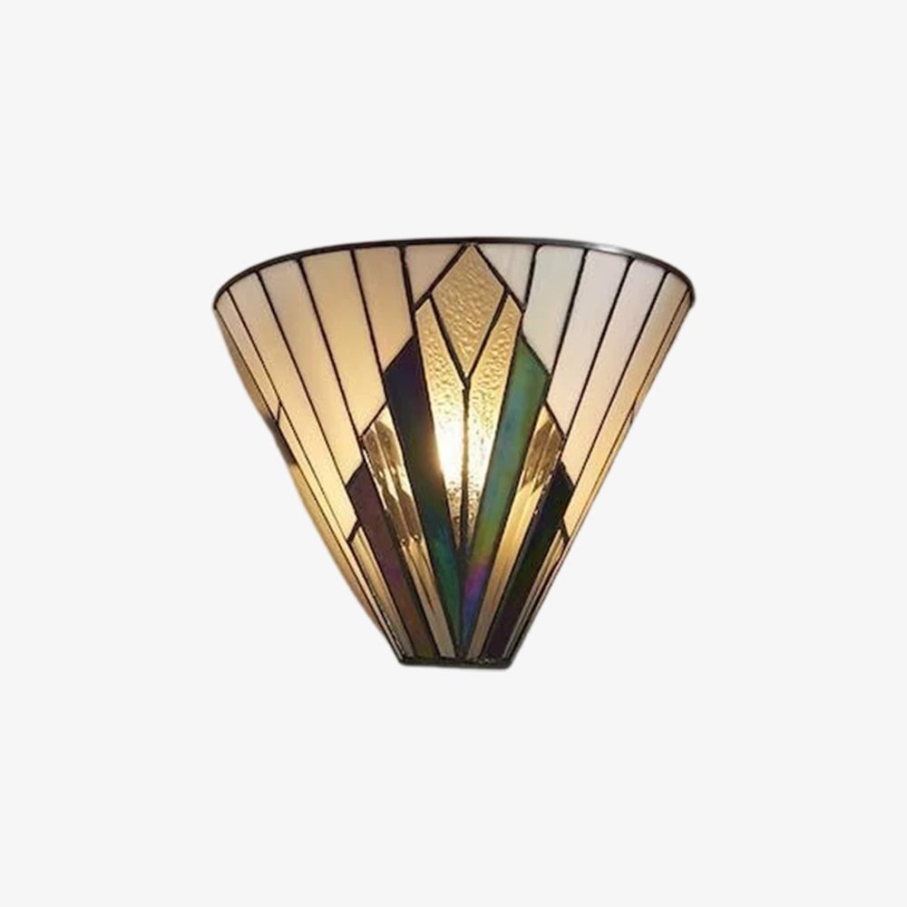Astolyn Tiffany Artistieke Glazen Design Wandlamp - Hallway Radiance HL1827