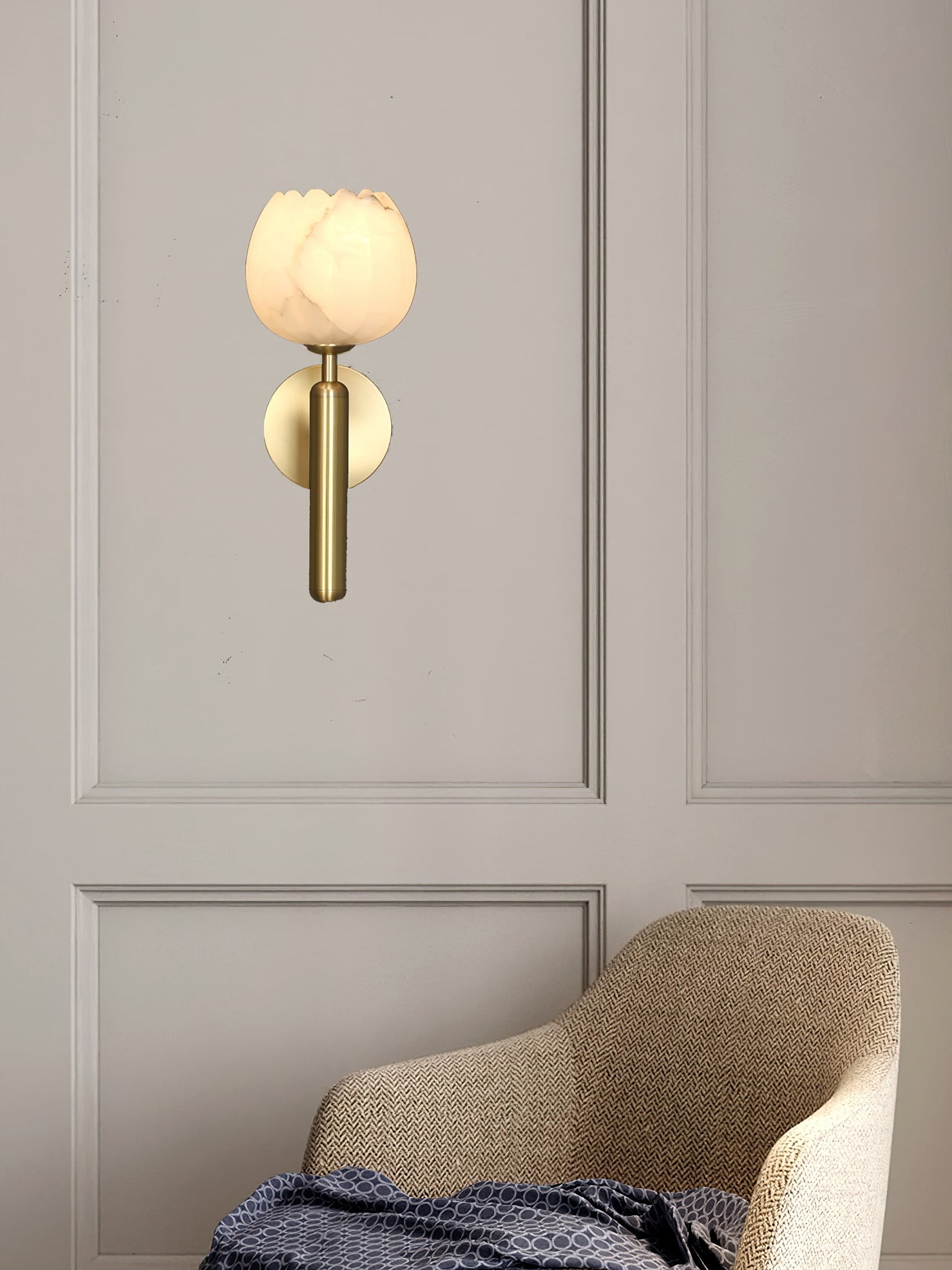 Mian alabaster wandlamp HL2992