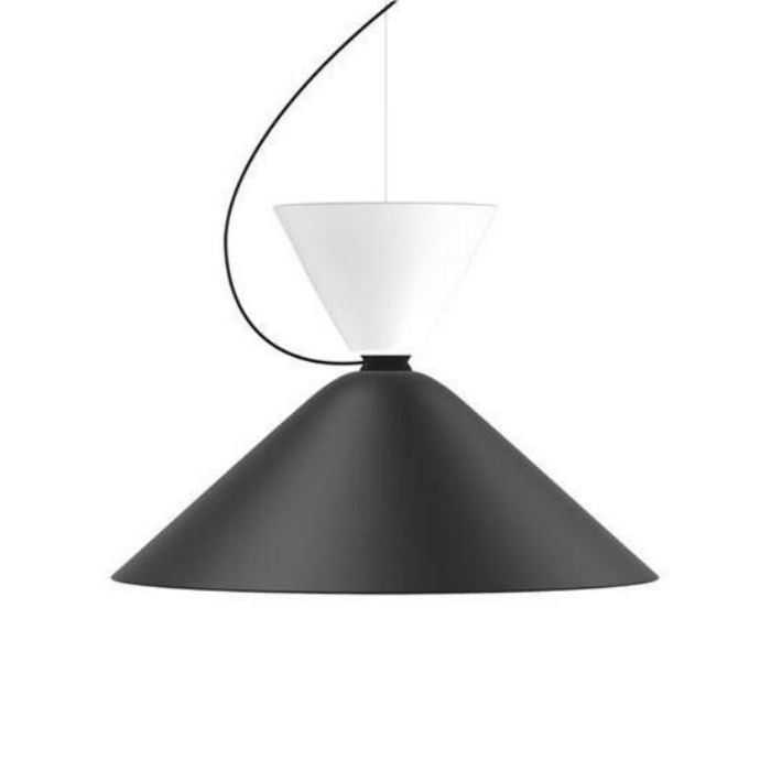 Macaron Colour Splicing Alphabeta metalen hanglamp HL137