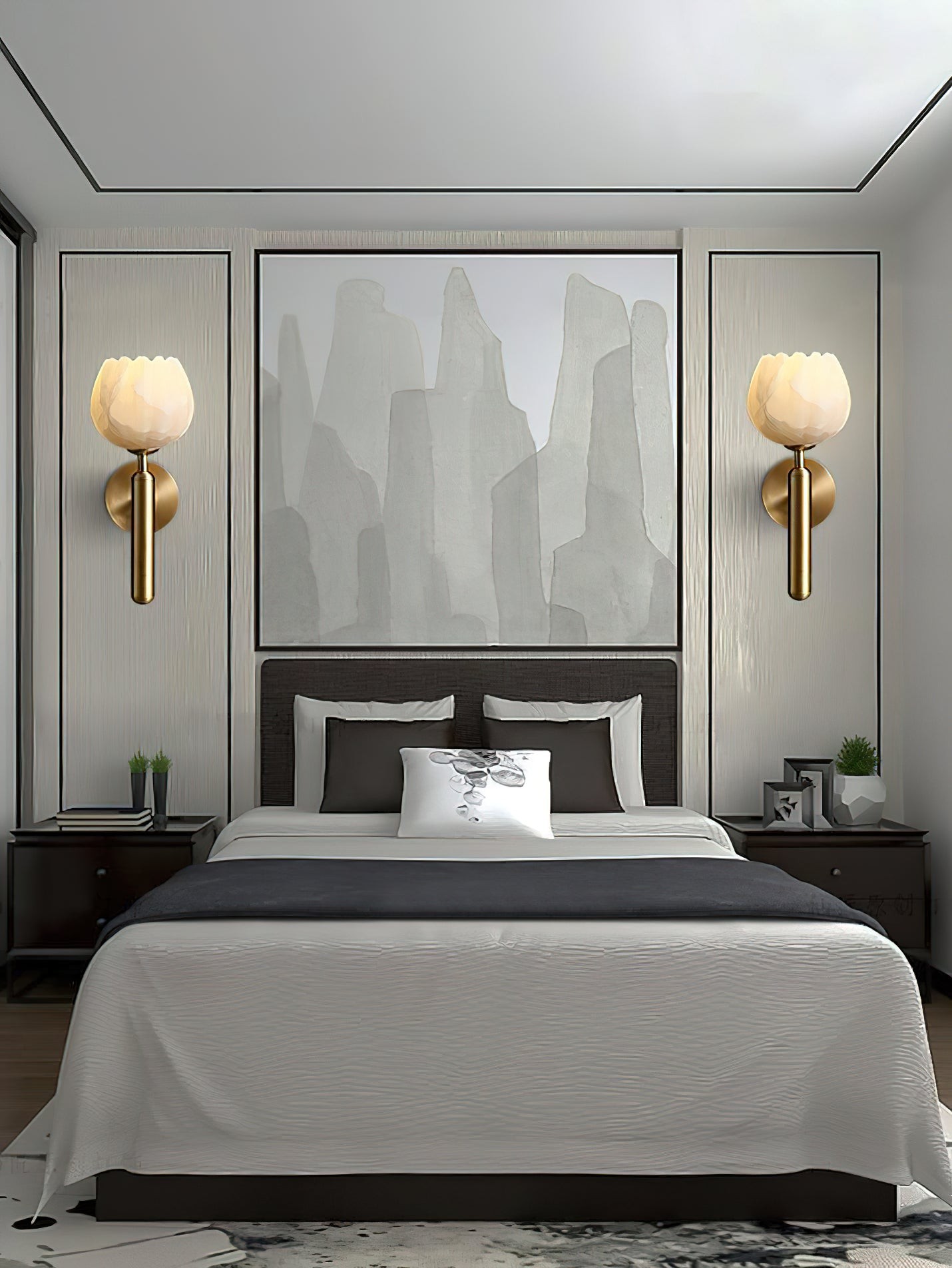 Mian alabaster wandlamp HL2992