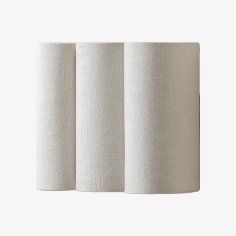 Linbron linnen wandlamp met natuurlijke stoffen kap, moderne wandlamp voor de slaapkamer HL2283