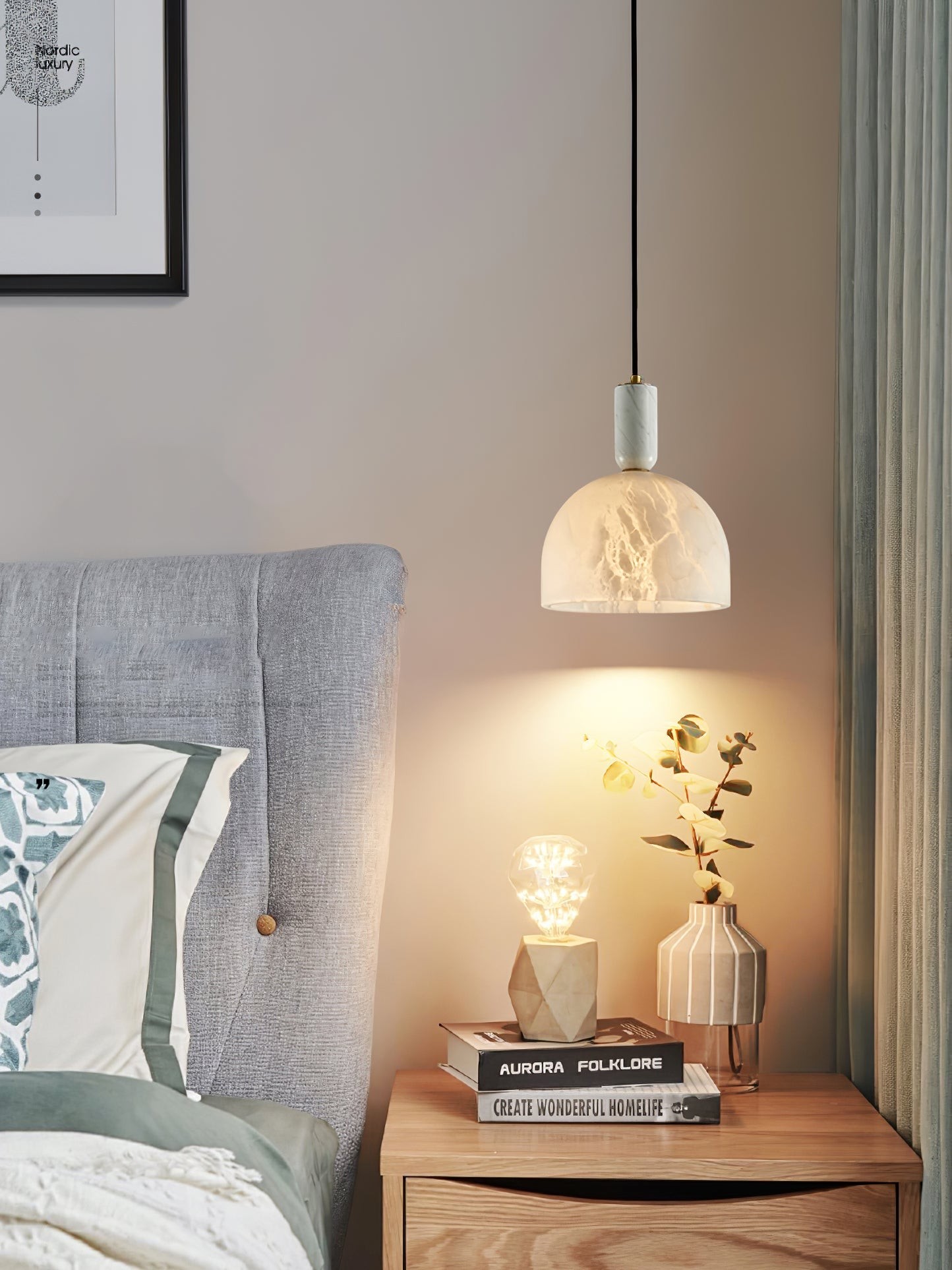 Blair Alabaster hanglamp HL2908