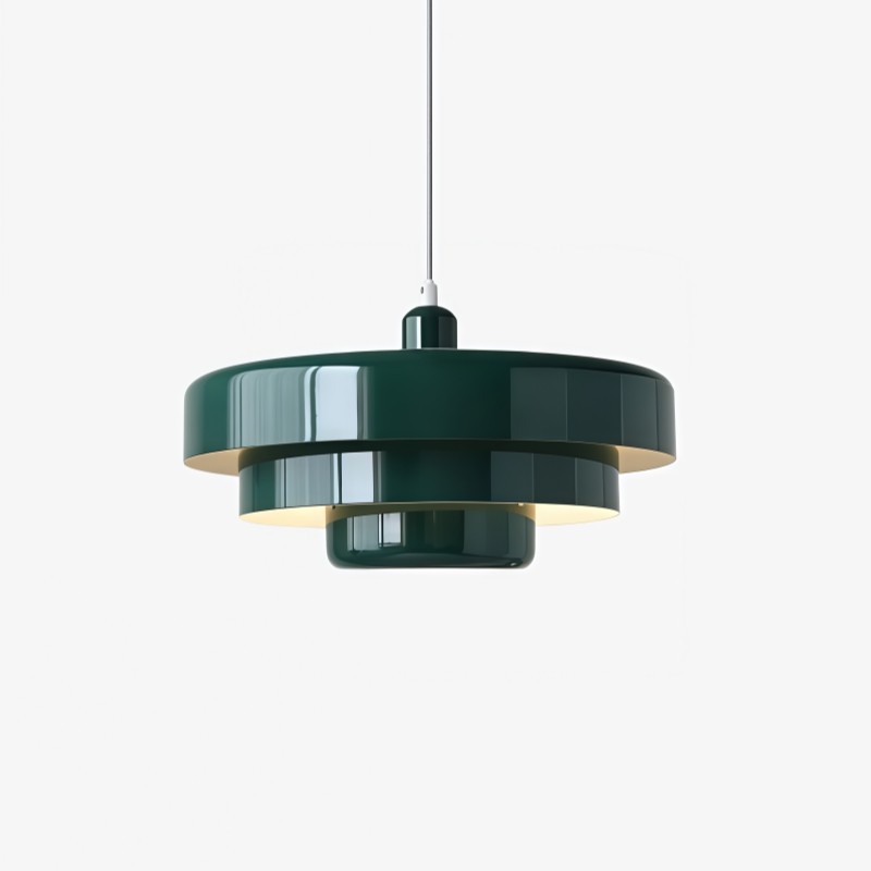 Macaron Disc Hanglamp - Scandinavische Meerlaagse Hanglamp van Metaal voor de Keuken HL179
