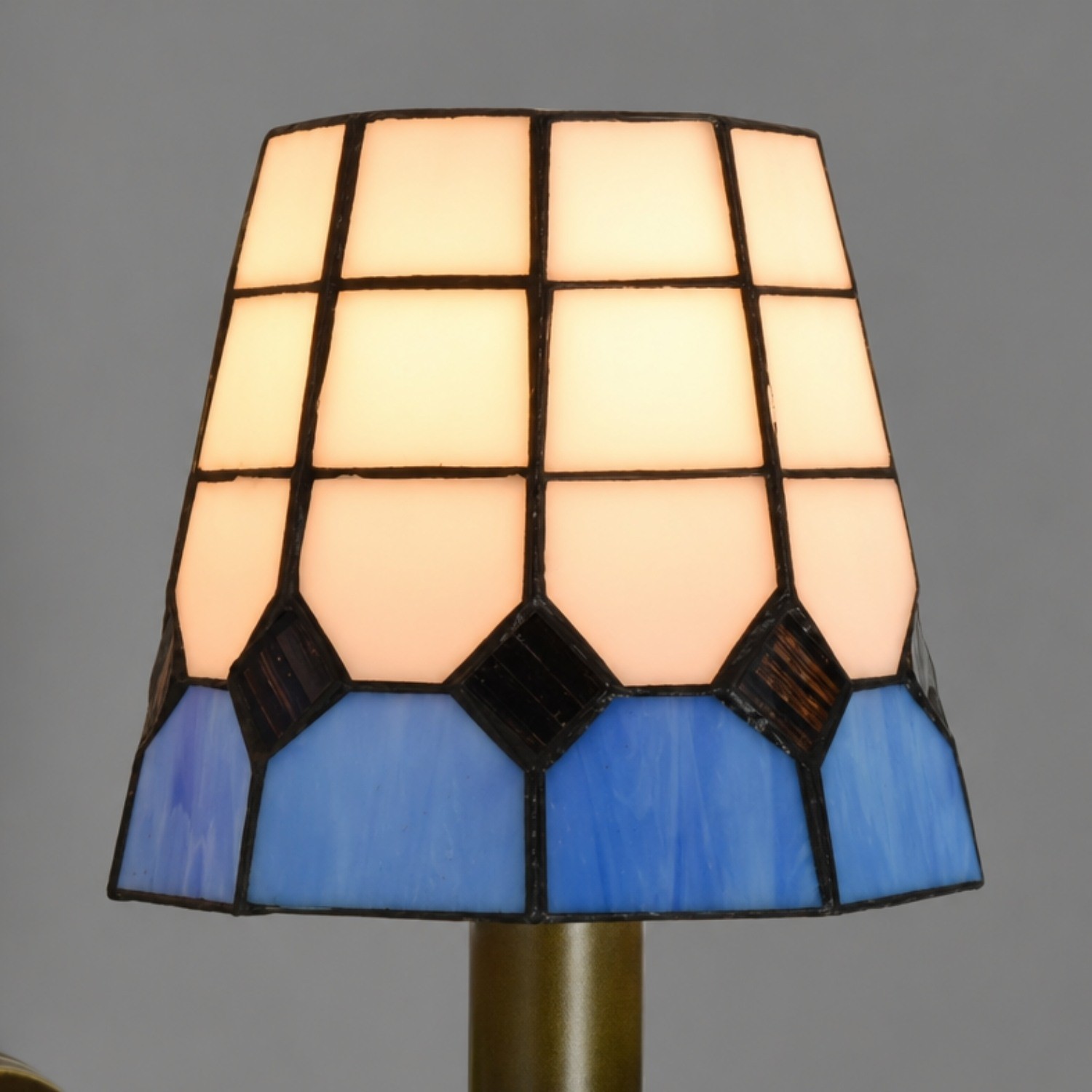 TF Tivanny Vintage Retro Wandlamp met Glas-in-lood voor Slaapkamers en Hal HL3556